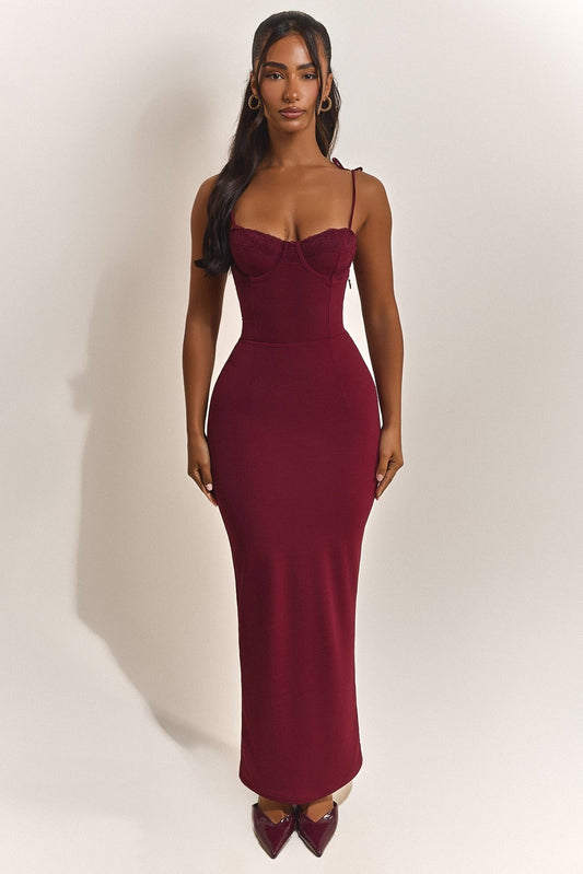The Bij Maxi in Red