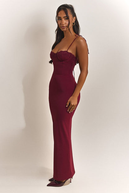 The Bij Maxi in Red