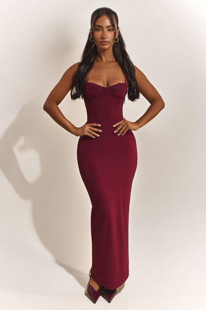 The Bij Maxi in Red