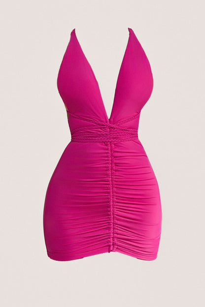 The Waterfall Mini in Fuchsia