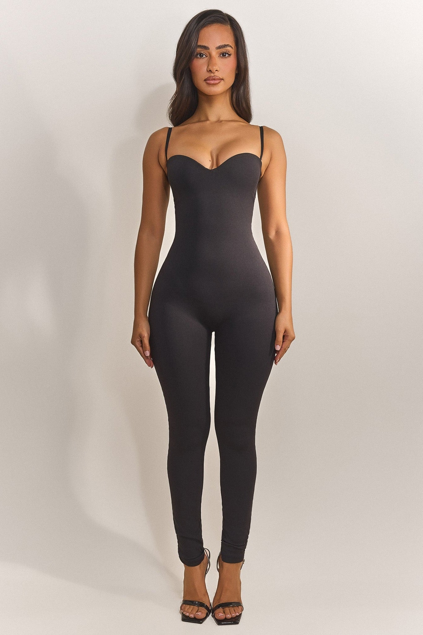The Sculpt Jumpsuit in Black