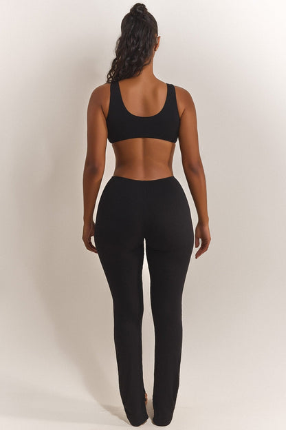 The Scoop Bralet in Black