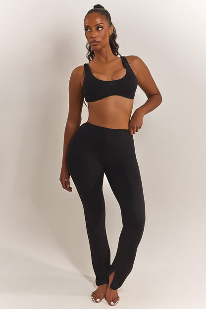 The Scoop Bralet in Black