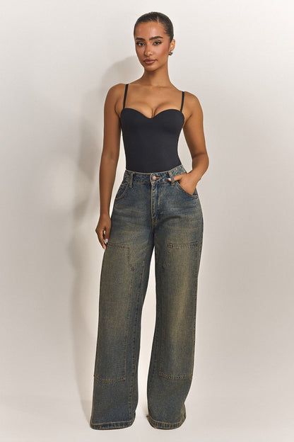 The Sculpt Bodysuit in Black