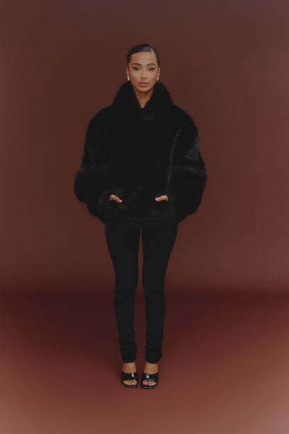 The Blair Hoodie in Black