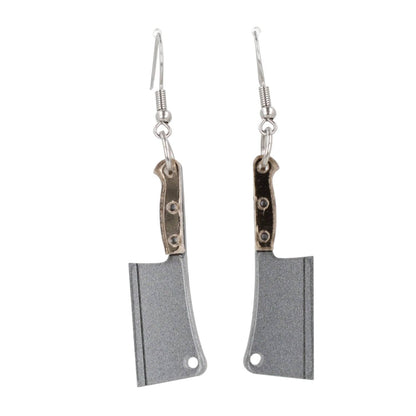 Meat Cleaver Earrings