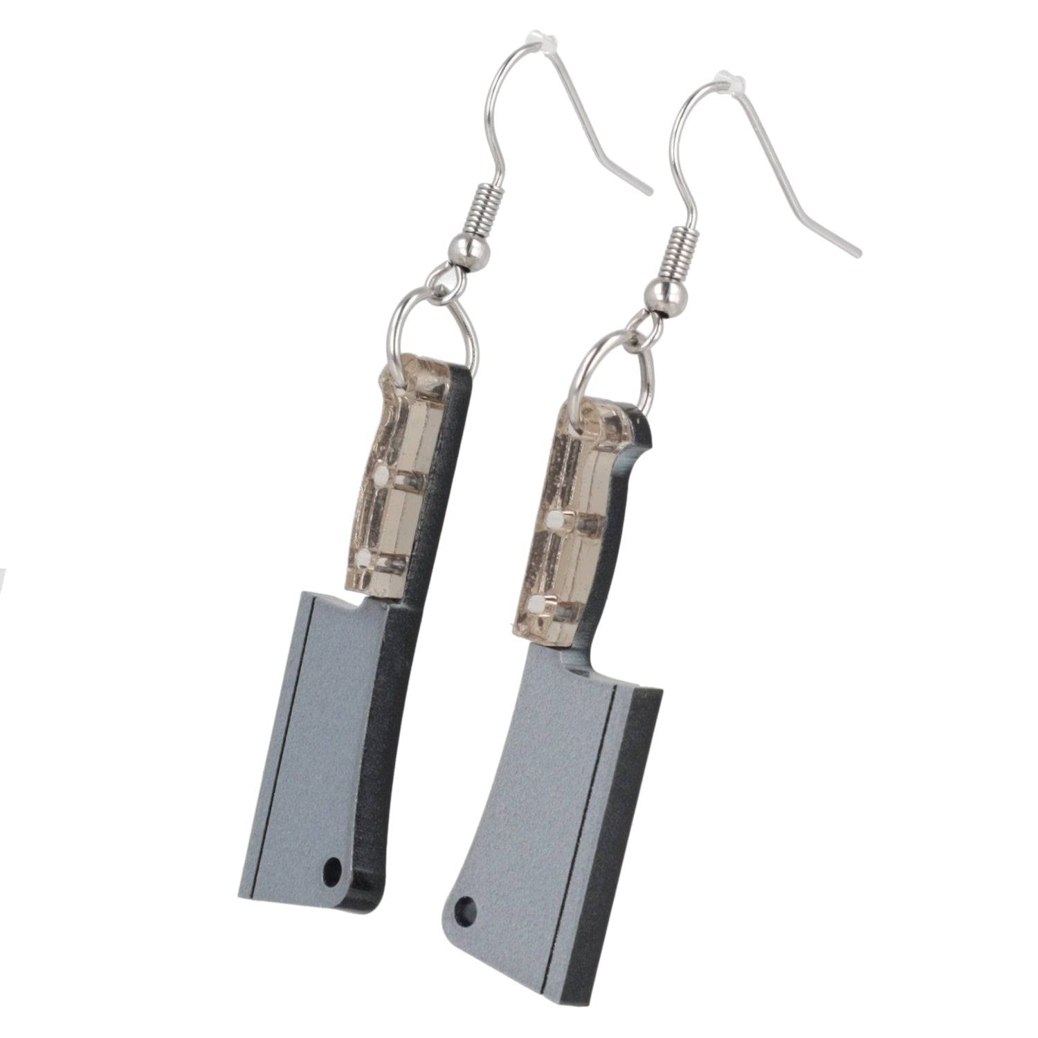 Meat Cleaver Earrings