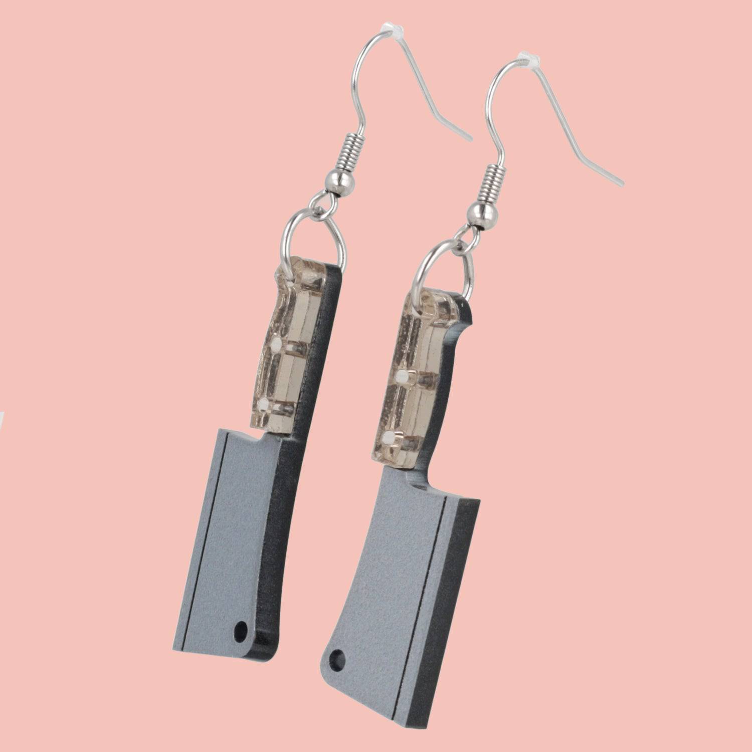 Meat Cleaver Earrings