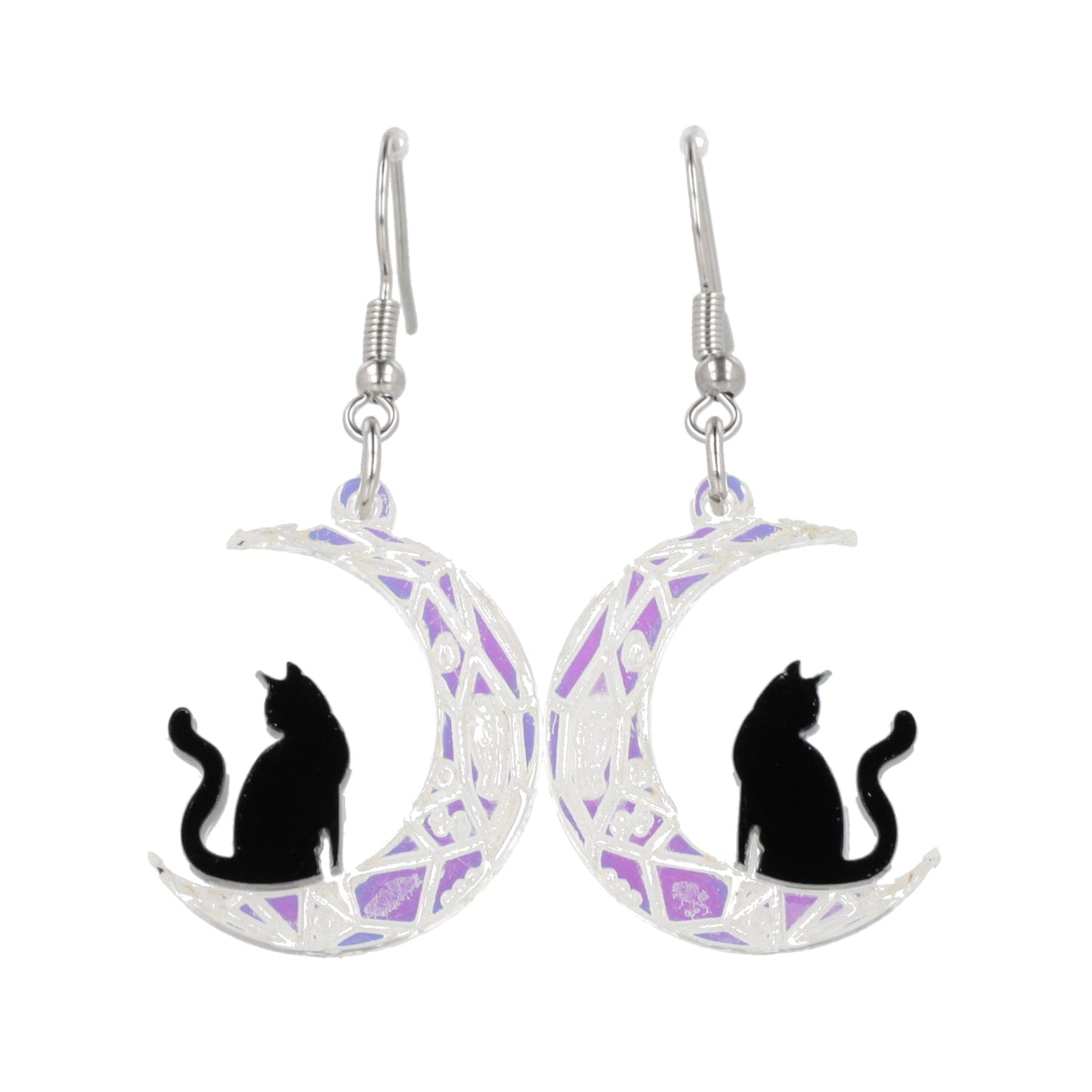 Meow Moon Earrings