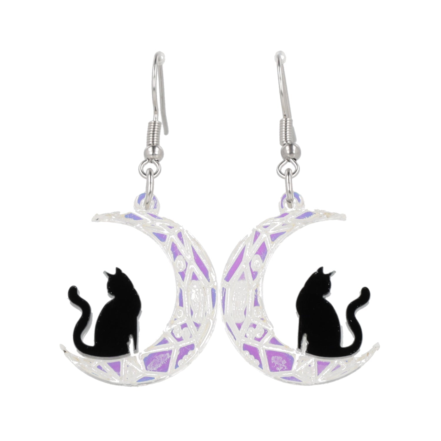 Meow Moon Earrings