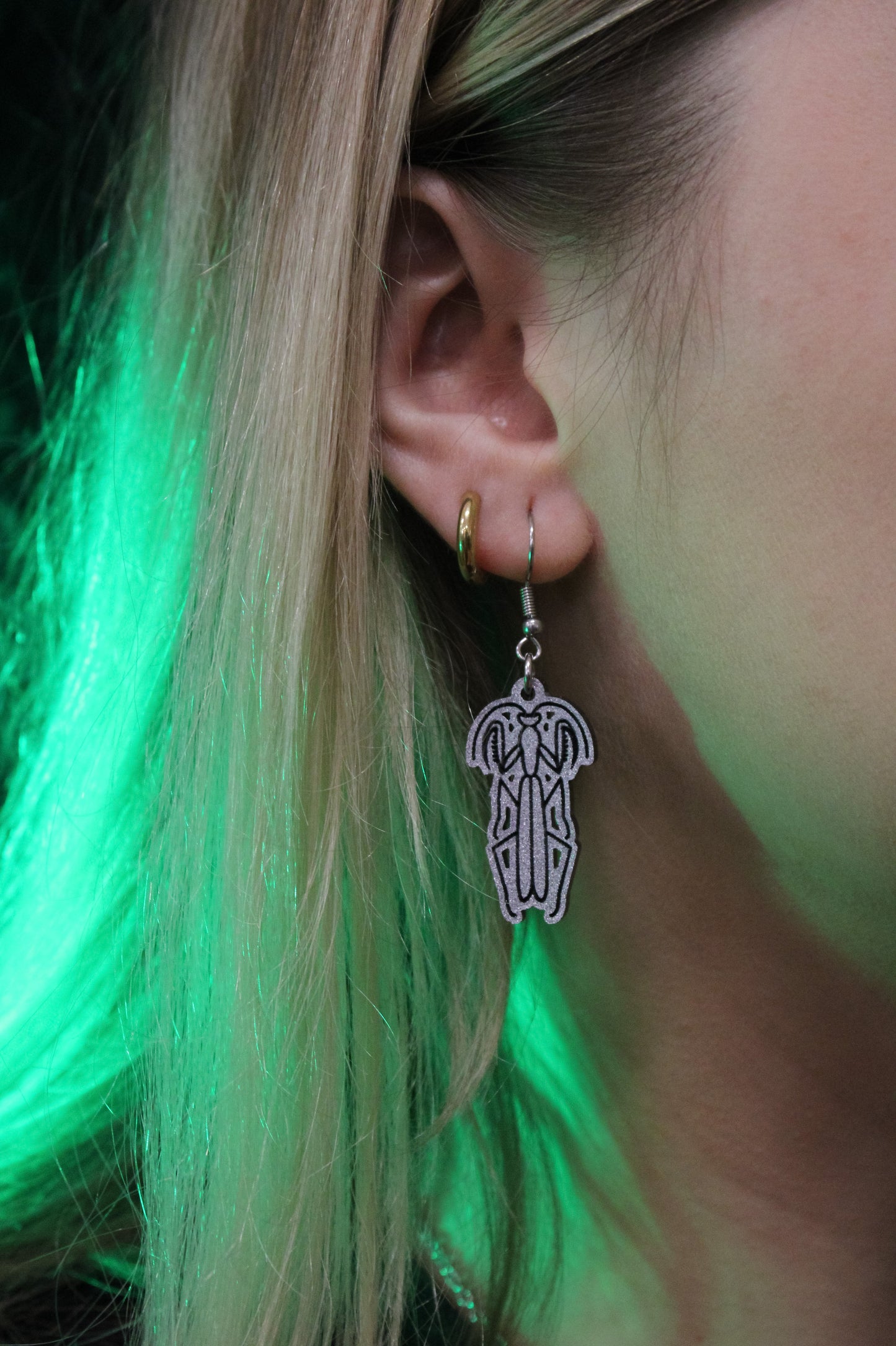 Maneater Praying Mantis Earrings