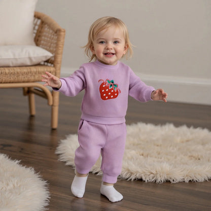 STRAWBERRY Purple Outfit