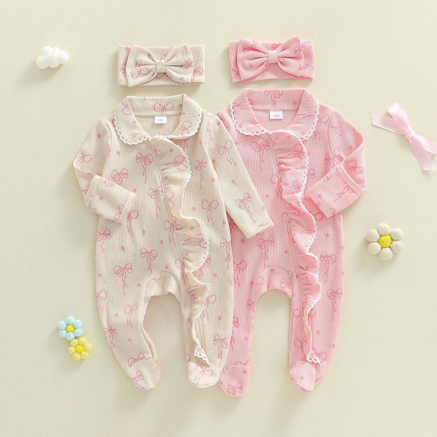 BOWTIES Ruffle Jumpsuit
