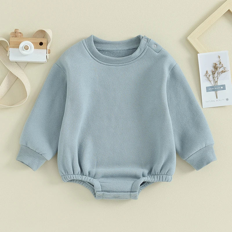 CHILL DAY Long-Sleeve Romper