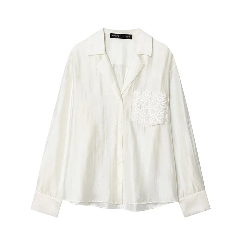 2026 New Women's Spring Shirts Fashion Loose Elegant Office Shirts Chic Street Comfort Youth Travel Holiday Shirt Tops