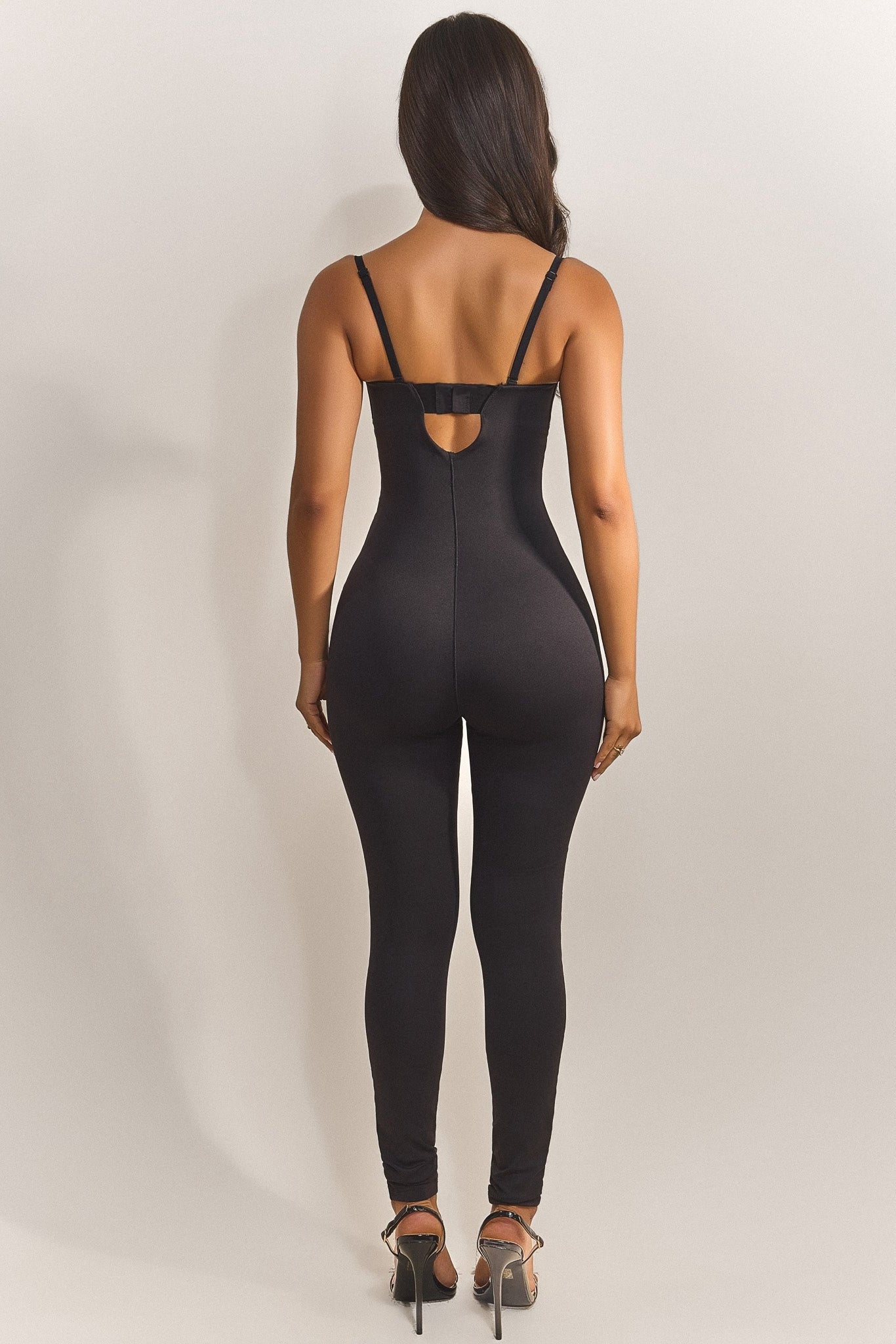 The Sculpt Jumpsuit in Black