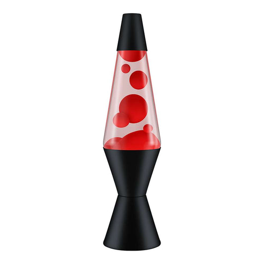 14.5" LAVA Lamp (Red/Clear) - DAMAGED BOX