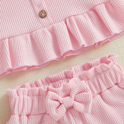 ADELINE Waffle Knit Summer Outfit
