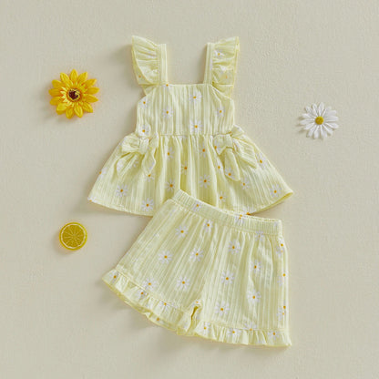 DAISY Ribbed Bowtie Outfit