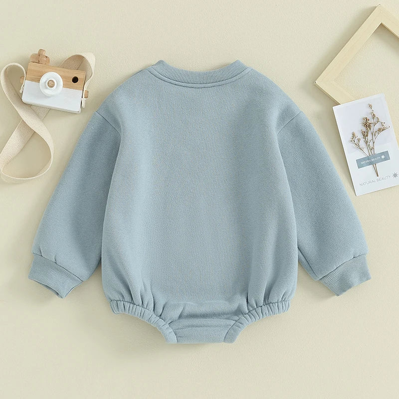 CHILL DAY Long-Sleeve Romper