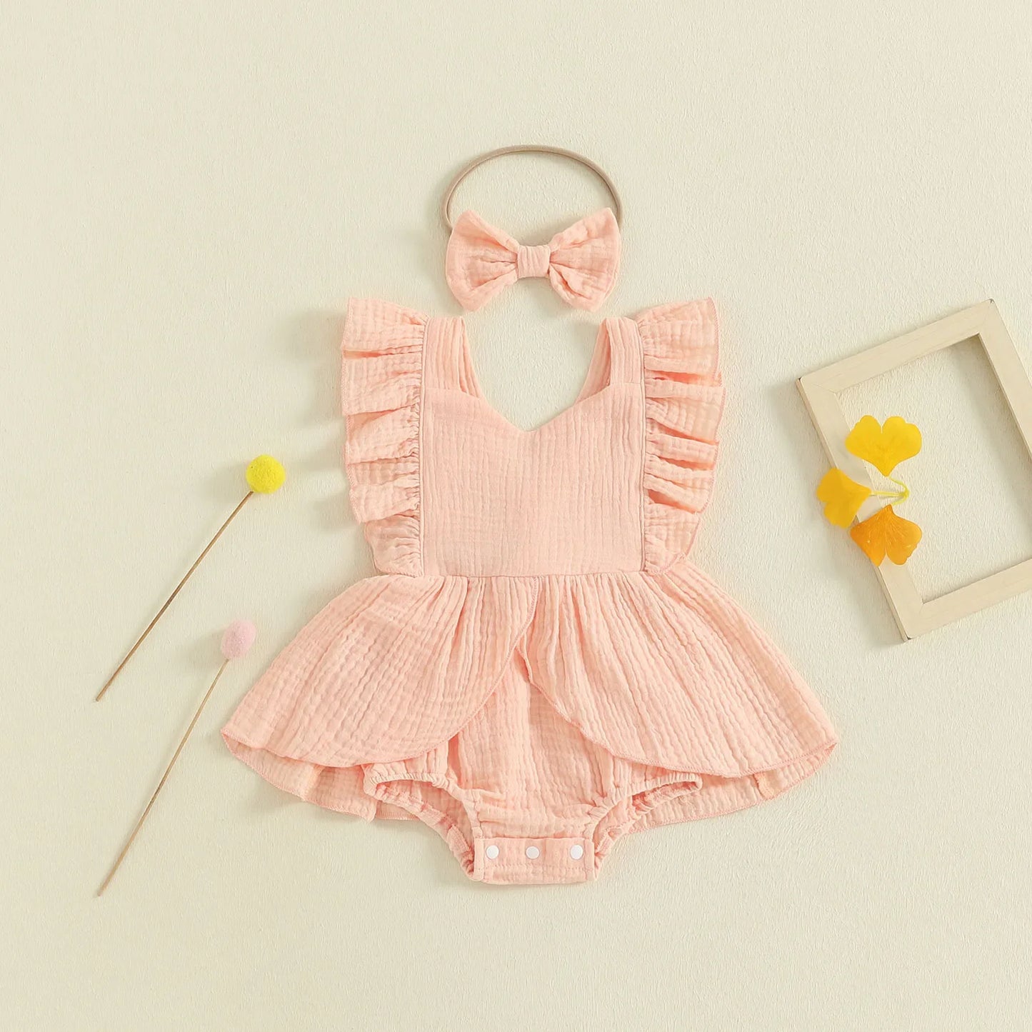 BLOSSOM Ruffle Romper