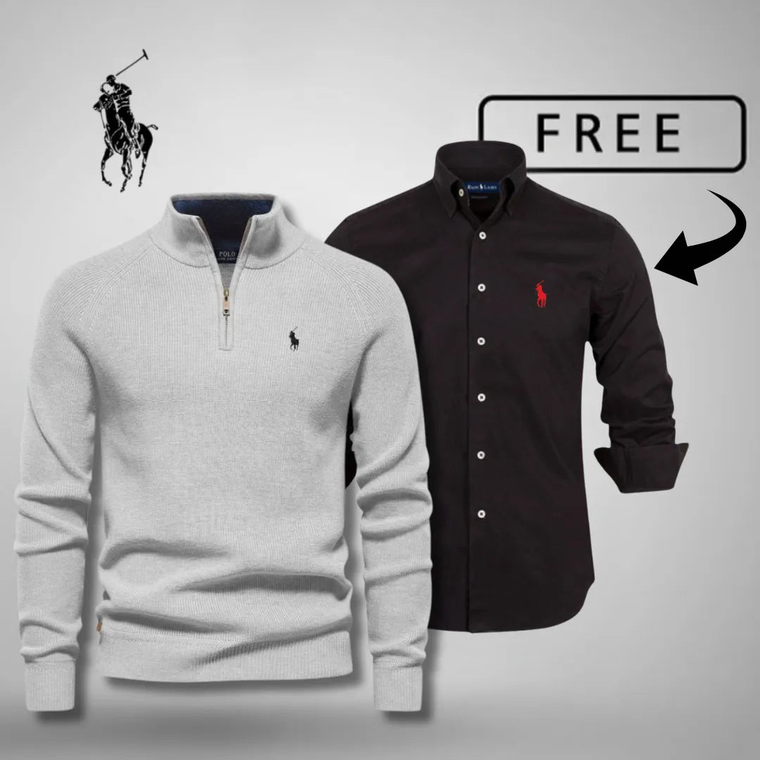 premium-half-zip-jumper-free-classic-shirt
