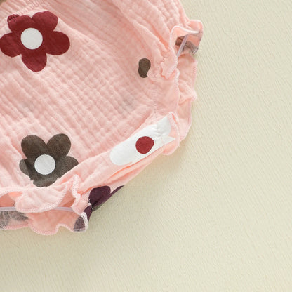 FLOWERS Smocked Summer Outfit