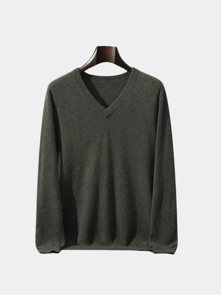 cashmere-v-neck-knitwear-sweater-cross-crown