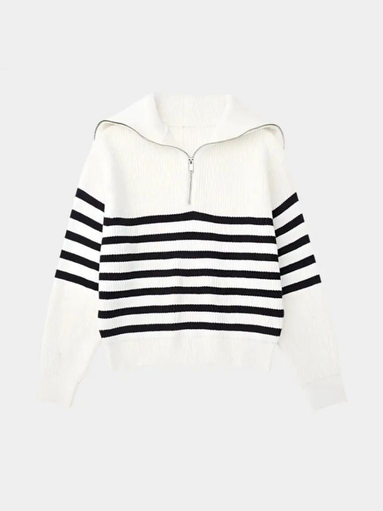 casual-striped-zip-up-sweater-cross-crown
