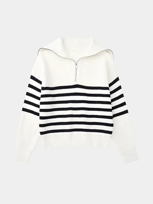 casual-striped-zip-up-sweater-cross-crown