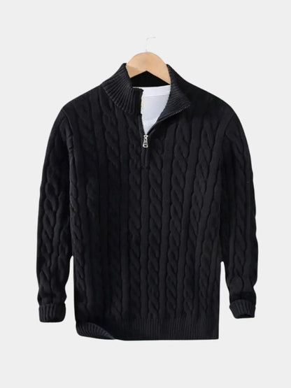 essential-half-zip-sweater-cross-crown-1