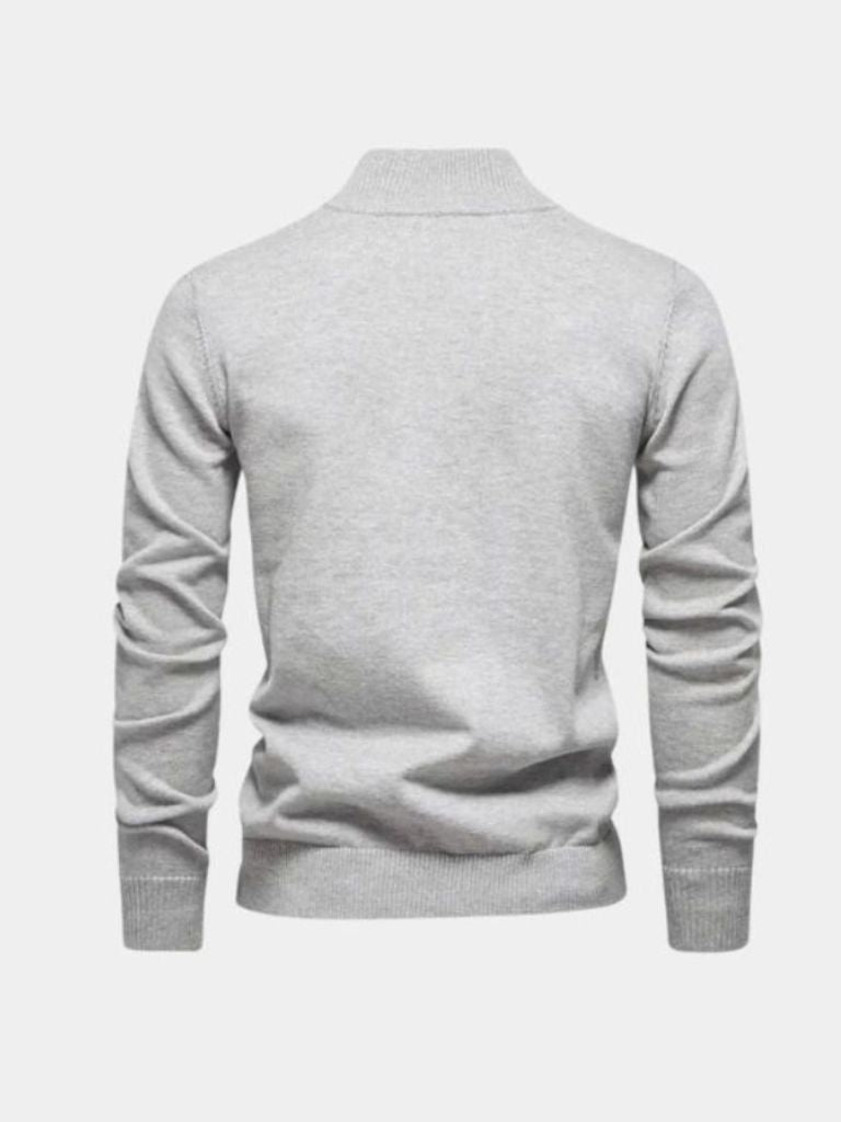 half-zip-knitwear-pullover-sweater-cross-crown