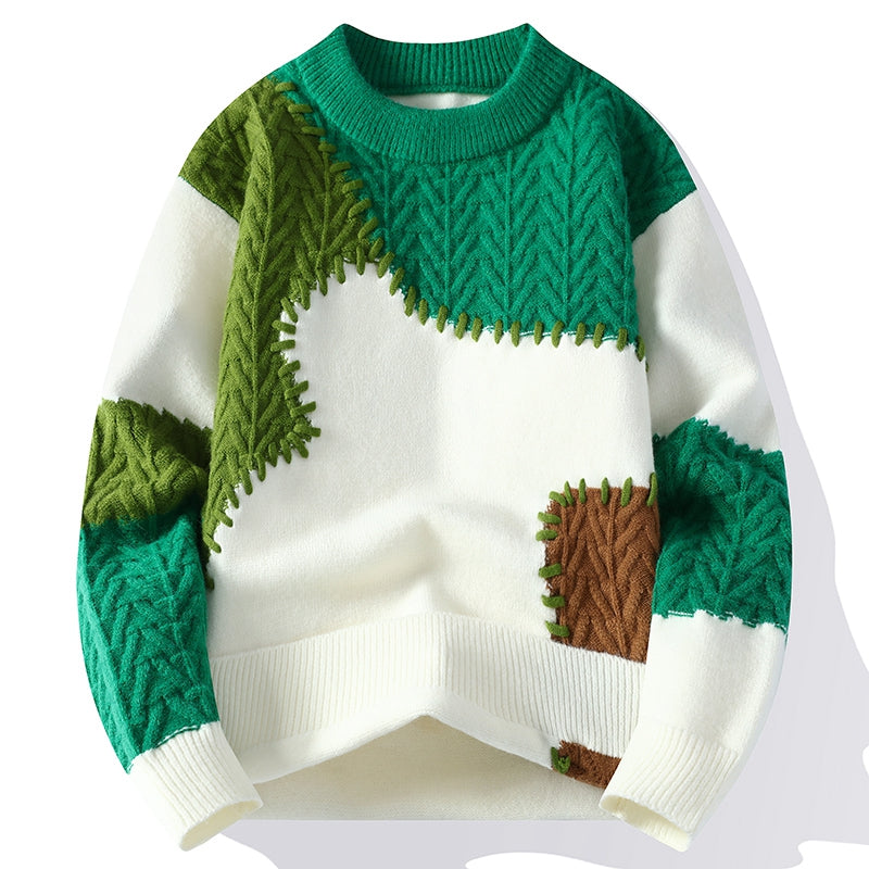 hype-patchwork-sweater