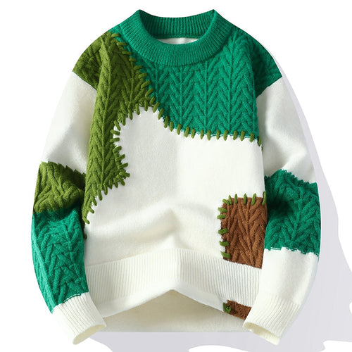 hype-patchwork-sweater