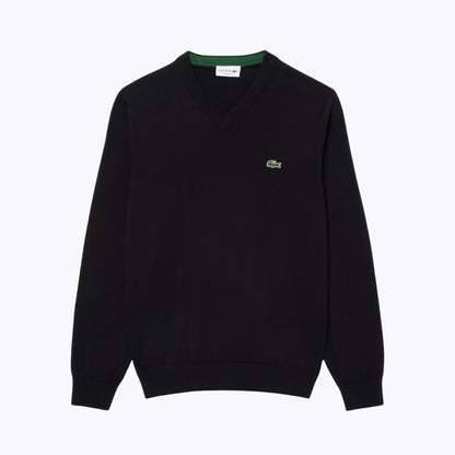 lc-monochrome-cotton-v-neck-sweater