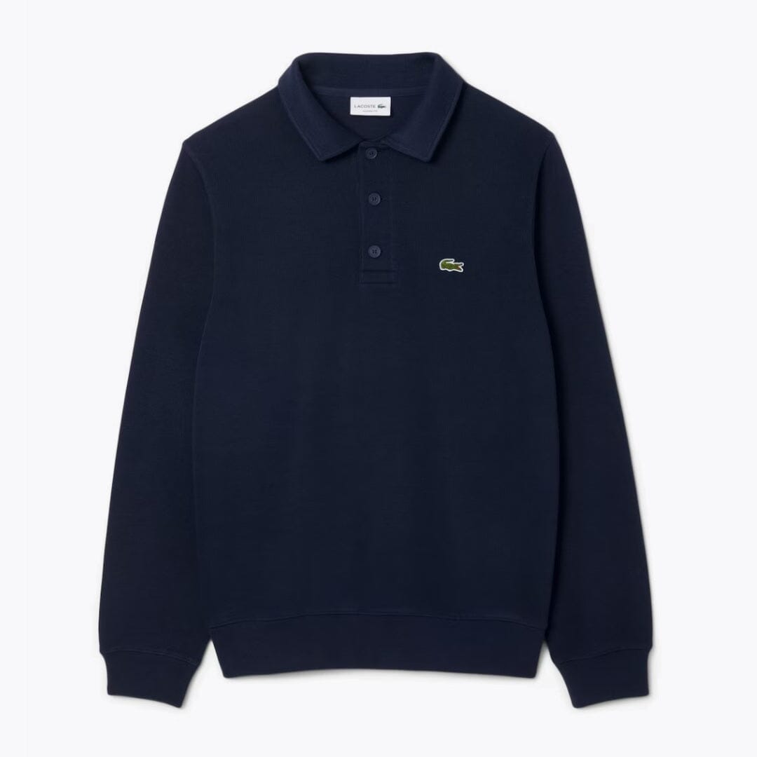 lc-ribbed-cotton-polo-collar-sweatshirt
