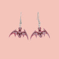 Love Bites! Bat Earrings - Pink
