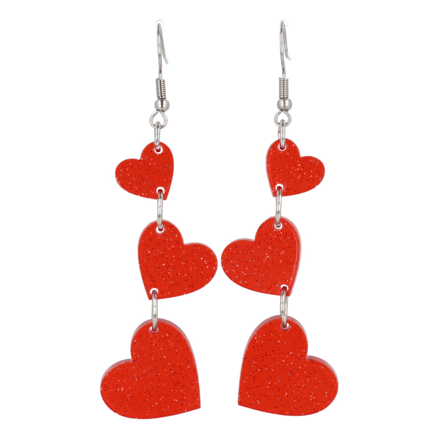 Love Is In The Air Earrings - Red