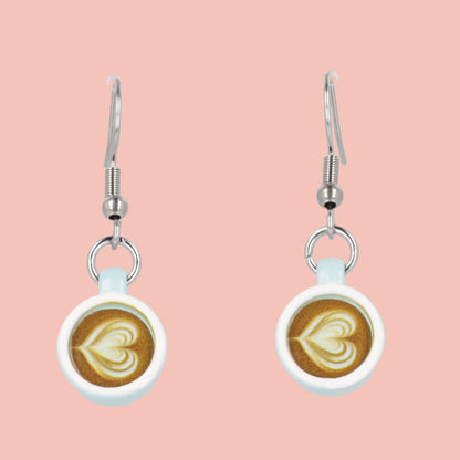 Love You A Latte Earrings