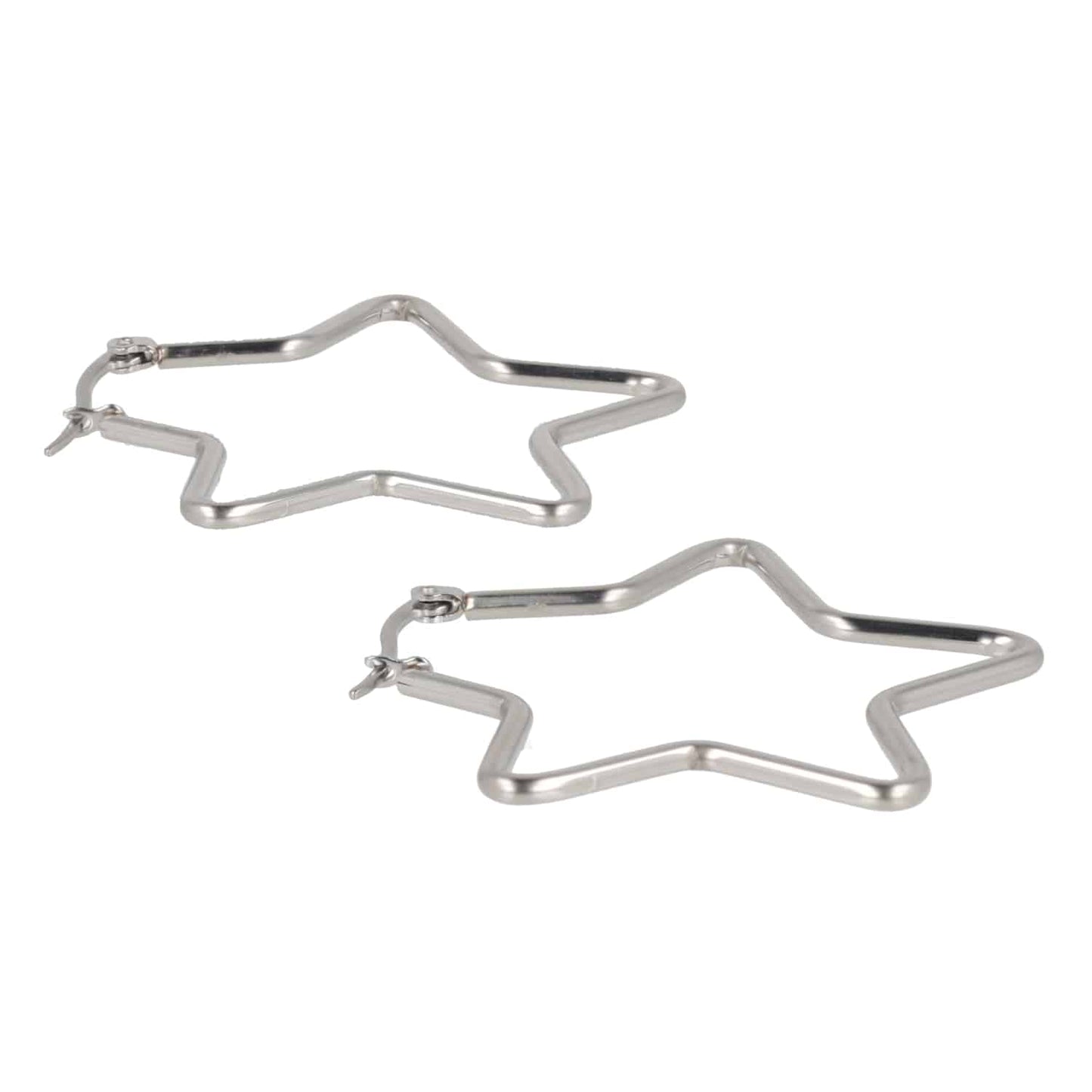Medium Super Star Hoop Earrings