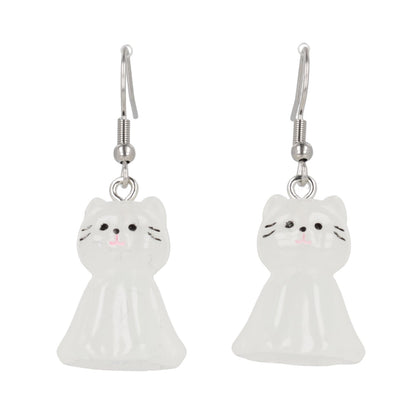 Meowst Haunted Cat Earrings