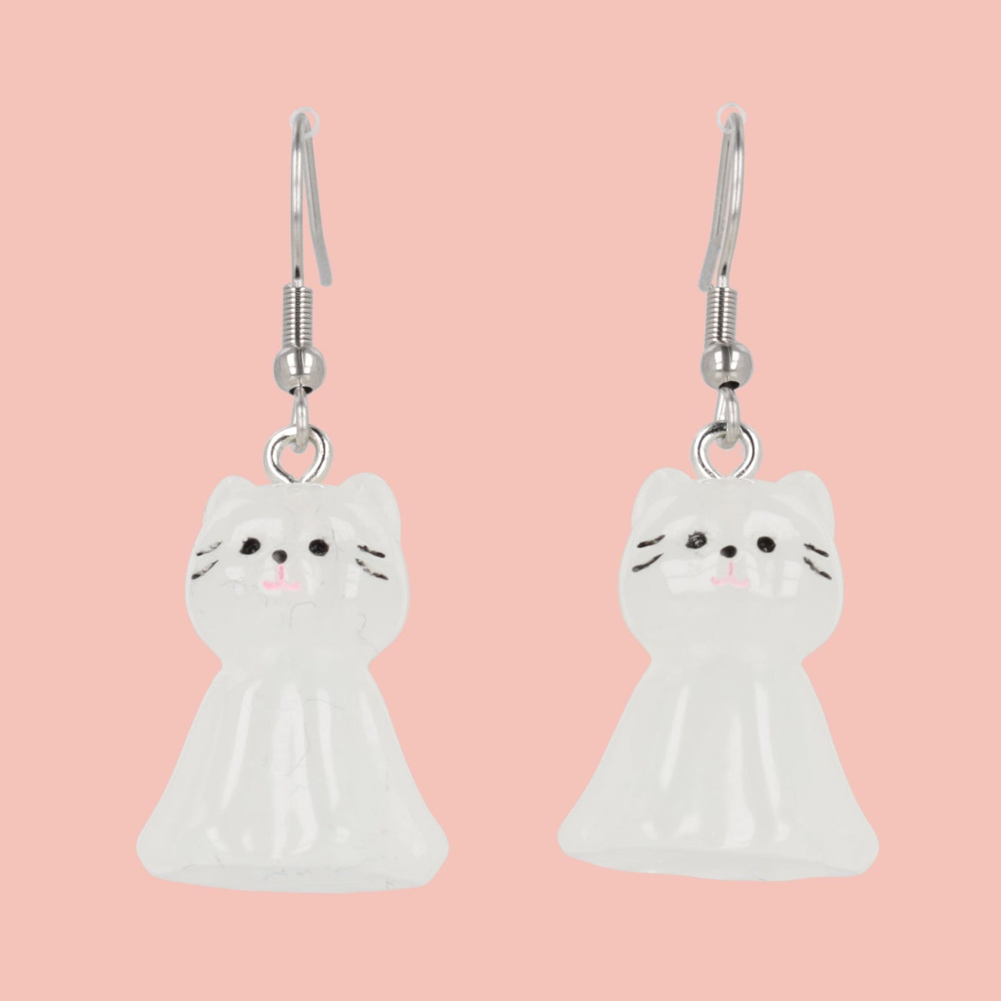 Meowst Haunted Cat Earrings