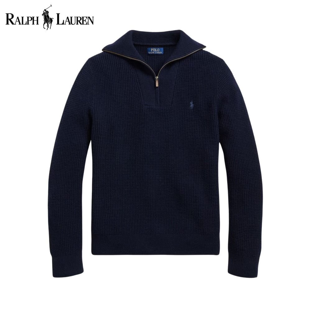 rl-waffle-knit-wool-cotton-quarter-zip-sweater