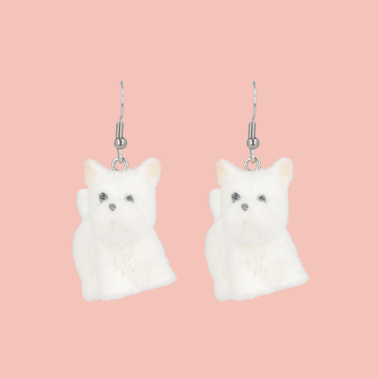 Mable The Westie Earrings