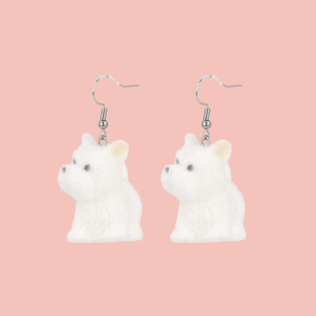 Mable The Westie Earrings