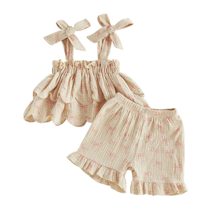 BOWTIE Layered Ruffled Outfit