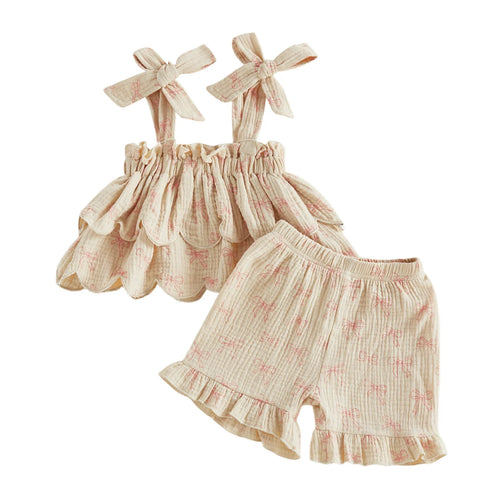 BOWTIE Layered Ruffled Outfit