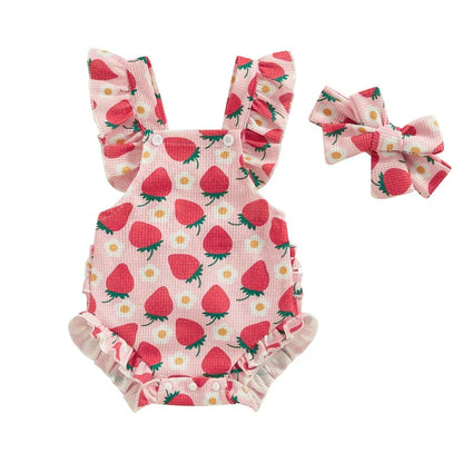 SUMMER DAYS Ruffle Romper