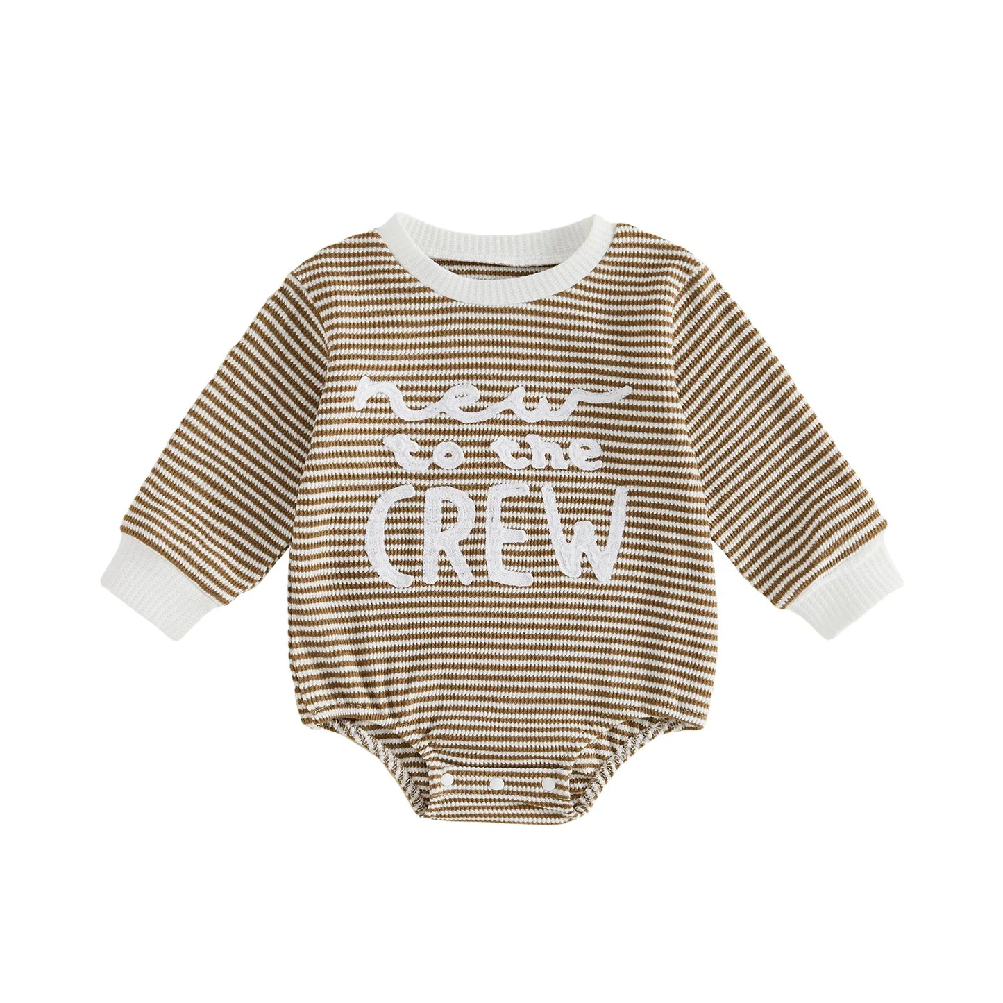 NEW TO THE CREW Striped Long-Sleeve