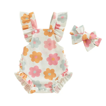 SUMMER DAYS Ruffle Romper